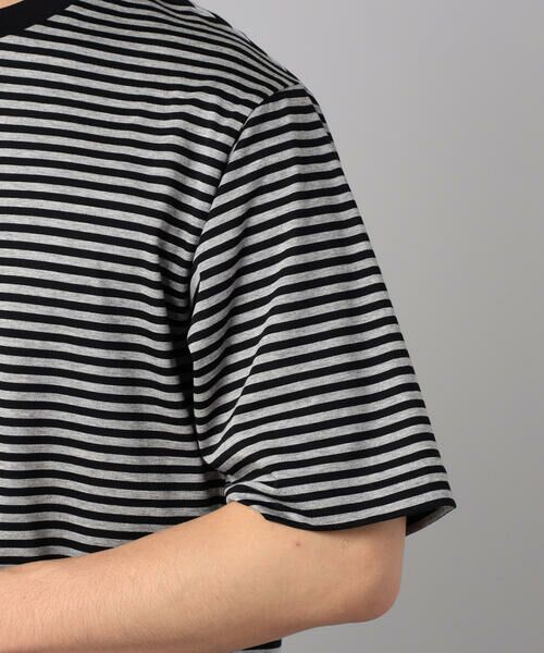 COMME CA MEN / コムサ・メン Tシャツ | ボーダー Tシャツ | 詳細15