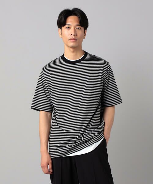 COMME CA MEN / コムサ・メン Tシャツ | ボーダー Tシャツ | 詳細7