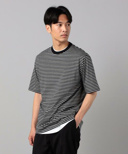 COMME CA MEN / コムサ・メン Tシャツ | ボーダー Tシャツ | 詳細8