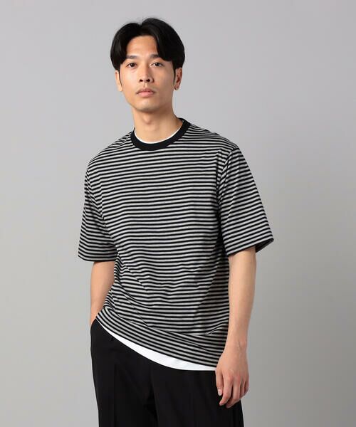 COMME CA MEN / コムサ・メン Tシャツ | ボーダー Tシャツ | 詳細10