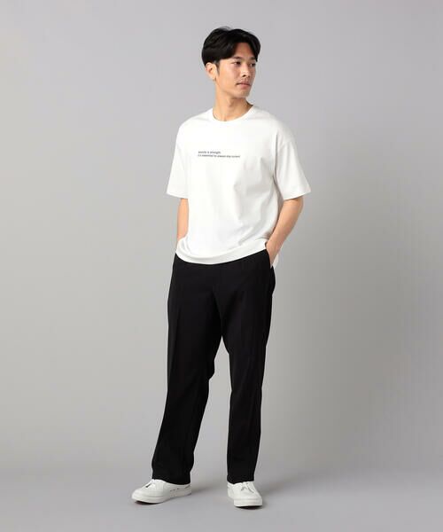 COMME CA MEN / コムサ・メン Tシャツ | シルキースムース ロゴTシャツ | 詳細2