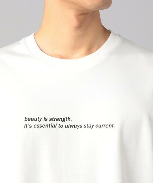 COMME CA MEN / コムサ・メン Tシャツ | シルキースムース ロゴTシャツ | 詳細12