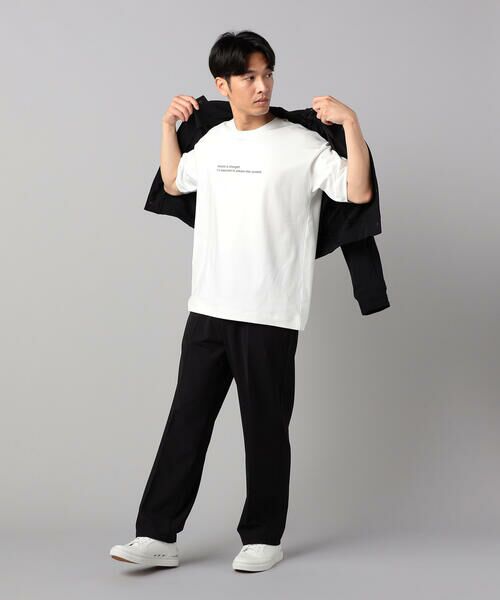 COMME CA MEN / コムサ・メン Tシャツ | シルキースムース ロゴTシャツ | 詳細5