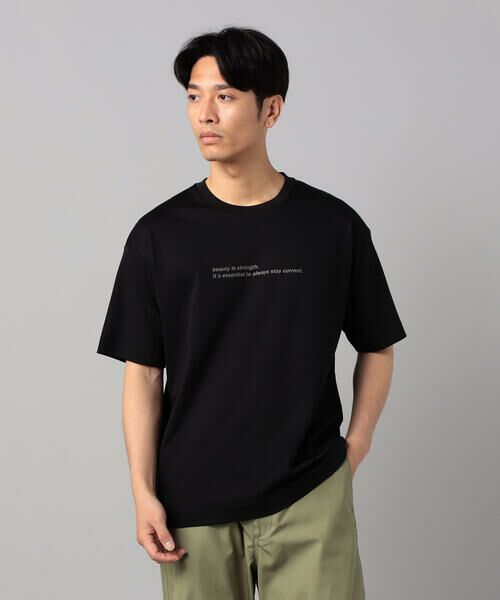 COMME CA MEN / コムサ・メン Tシャツ | シルキースムース ロゴTシャツ | 詳細20