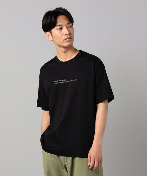COMME CA MEN / コムサ・メン Tシャツ | シルキースムース ロゴTシャツ | 詳細21