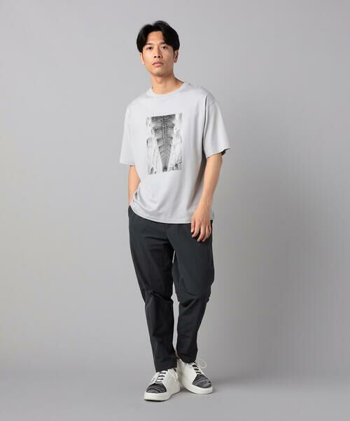 COMME CA MEN / コムサ・メン Tシャツ | リブ・ヴォールト プリントTシャツ | 詳細1