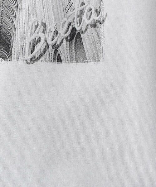 COMME CA MEN / コムサ・メン Tシャツ | リブ・ヴォールト プリントTシャツ | 詳細5