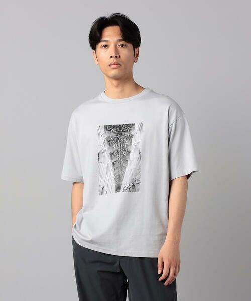 COMME CA MEN / コムサ・メン Tシャツ | リブ・ヴォールト プリントTシャツ | 詳細4