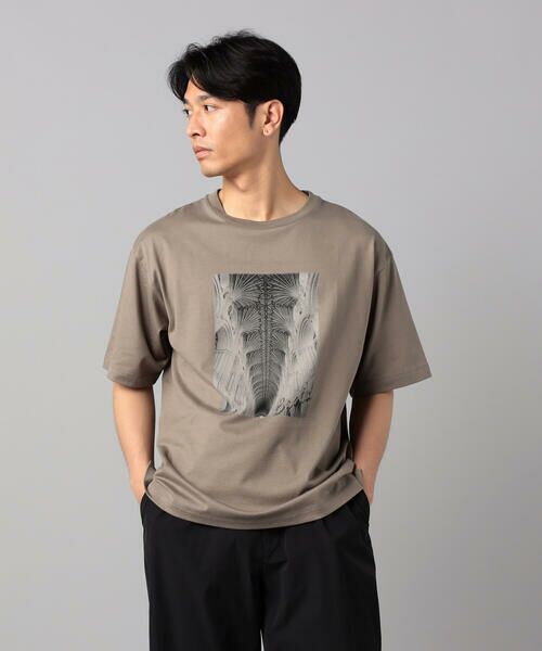 COMME CA MEN / コムサ・メン Tシャツ | リブ・ヴォールト プリントTシャツ | 詳細7