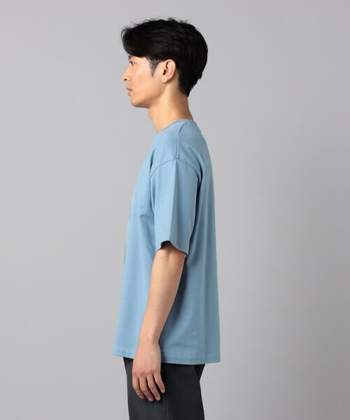 COMME CA MEN / コムサ・メン Tシャツ | リブ・ヴォールト プリントTシャツ | 詳細13