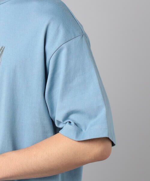 COMME CA MEN / コムサ・メン Tシャツ | リブ・ヴォールト プリントTシャツ | 詳細16