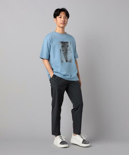 COMME CA MEN / コムサ・メン Tシャツ | リブ・ヴォールト プリントTシャツ | 詳細9