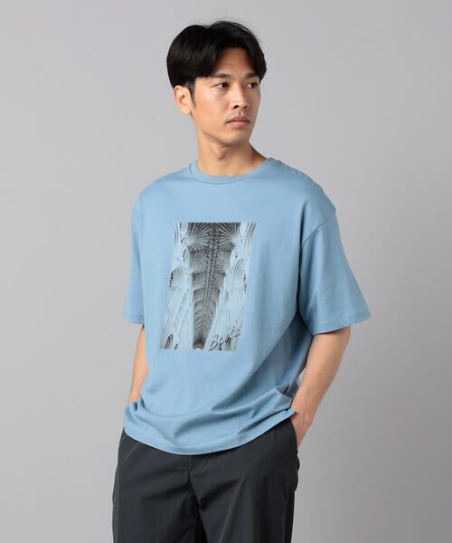 COMME CA MEN / コムサ・メン Tシャツ | リブ・ヴォールト プリントTシャツ | 詳細11