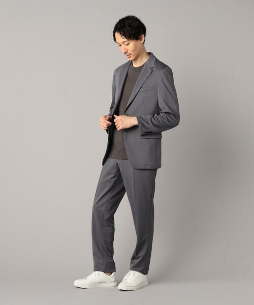 COMME CA MEN / コムサ・メン テーラードジャケット | 【セットアップ対応】マイクロメッシュエアージャージー テーラードジャケット | 詳細1