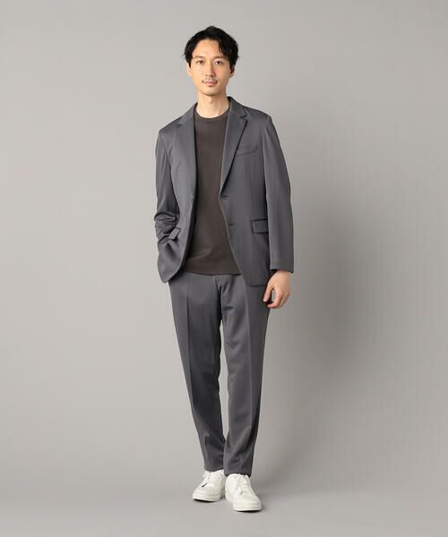 COMME CA MEN / コムサ・メン テーラードジャケット | 【セットアップ対応】マイクロメッシュエアージャージー テーラードジャケット | 詳細2