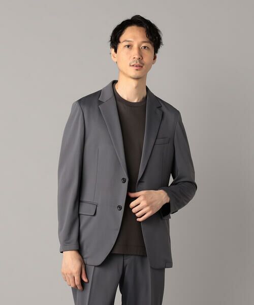 COMME CA MEN / コムサ・メン テーラードジャケット | 【セットアップ対応】マイクロメッシュエアージャージー テーラードジャケット | 詳細3