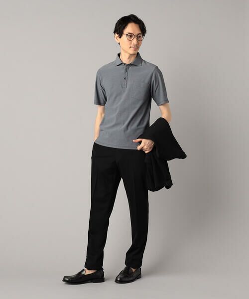 COMME CA MEN / コムサ・メン テーラードジャケット | 【セットアップ対応】マイクロメッシュエアージャージー テーラードジャケット | 詳細9