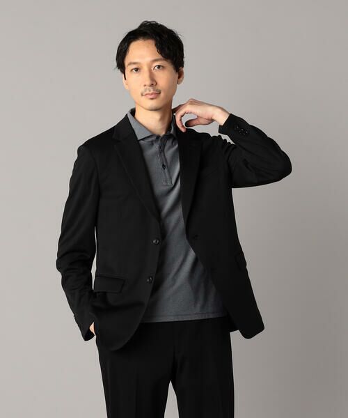 COMME CA MEN / コムサ・メン テーラードジャケット | 【セットアップ対応】マイクロメッシュエアージャージー テーラードジャケット | 詳細10