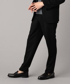 COMME CA MEN / コムサ・メン スラックス・ドレスパンツ | 【セットアップ対応】マイクロメッシュエアージャージー テーパードパンツ