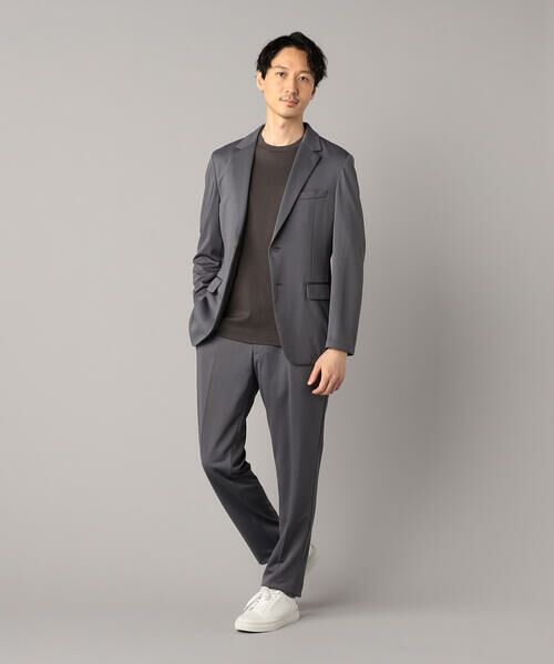 COMME CA MEN / コムサ・メン スラックス・ドレスパンツ | 【セットアップ対応】マイクロメッシュエアージャージー テーパードパンツ | 詳細2