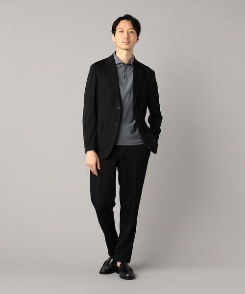 COMME CA MEN / コムサ・メン スラックス・ドレスパンツ | 【セットアップ対応】マイクロメッシュエアージャージー テーパードパンツ | 詳細6