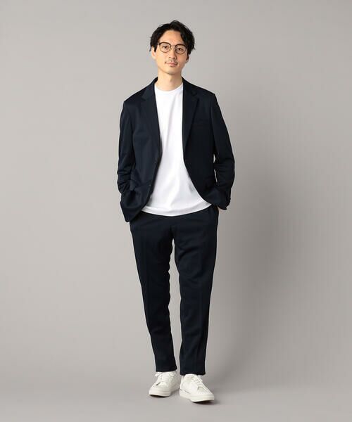 COMME CA MEN / コムサ・メン スラックス・ドレスパンツ | 【セットアップ対応】マイクロメッシュエアージャージー テーパードパンツ | 詳細20