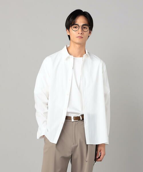 COMME CA MEN / コムサ・メン シャツ・ブラウス | 37.5(R)テクノロジー ワッシャータスラン レギュラーカラーシャツ | 詳細4