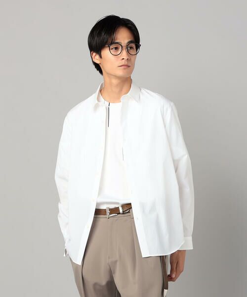 COMME CA MEN / コムサ・メン シャツ・ブラウス | 37.5(R)テクノロジー ワッシャータスラン レギュラーカラーシャツ | 詳細5