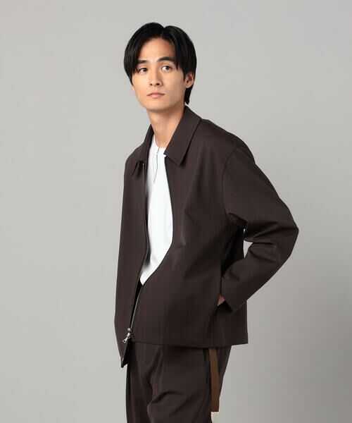 COMME CA MEN / コムサ・メン ブルゾン | ソロテックス レーヨンフィラメント ステンカラーブルゾン | 詳細20