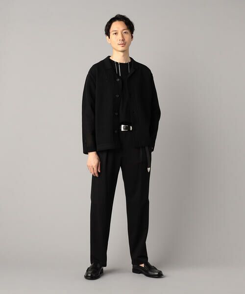 COMME CA MEN / コムサ・メン その他パンツ | ソロテックス レーヨンフィラメント ワンタックテーパードパンツ | 詳細1