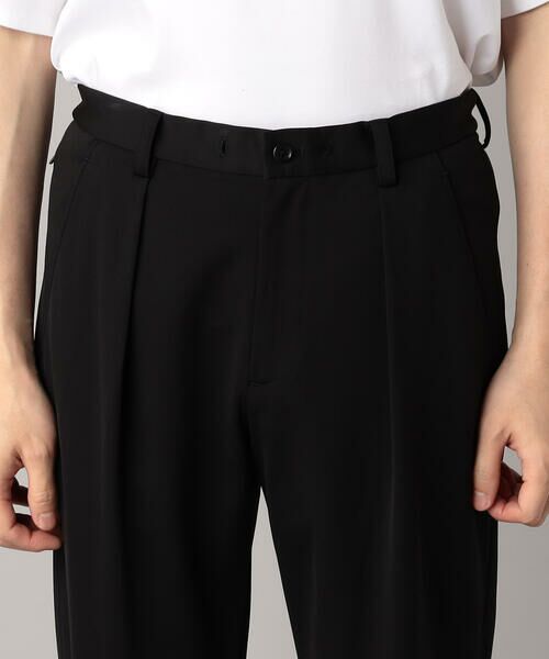 COMME CA MEN / コムサ・メン その他パンツ | ソロテックス レーヨンフィラメント ワンタックテーパードパンツ | 詳細9