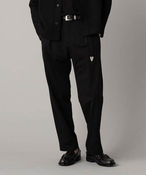 COMME CA MEN / コムサ・メン その他パンツ | ソロテックス レーヨンフィラメント ワンタックテーパードパンツ | 詳細4