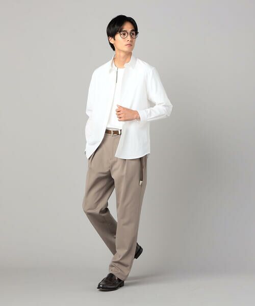 COMME CA MEN / コムサ・メン その他パンツ | ソロテックス レーヨンフィラメント ワンタックテーパードパンツ | 詳細18