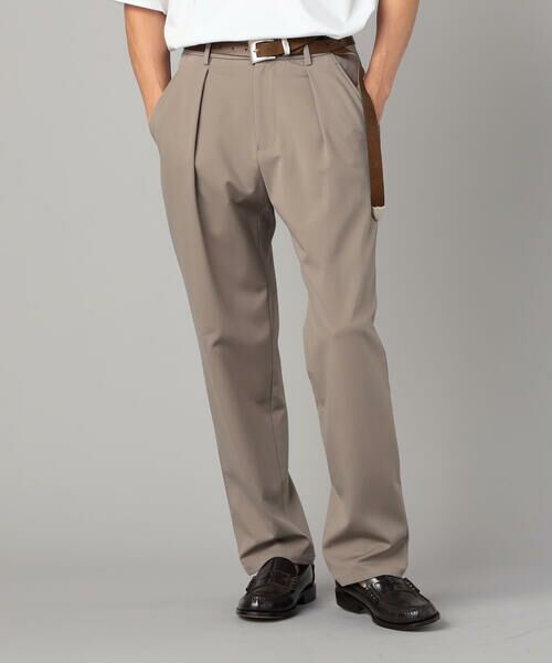 COMME CA MEN / コムサ・メン その他パンツ | ソロテックス レーヨンフィラメント ワンタックテーパードパンツ | 詳細19