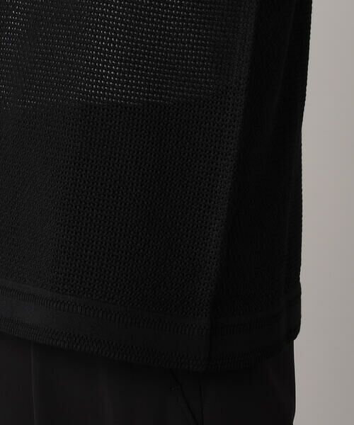 COMME CA MEN / コムサ・メン カーディガン・ボレロ | メッシュ編み ニットシャツ | 詳細12
