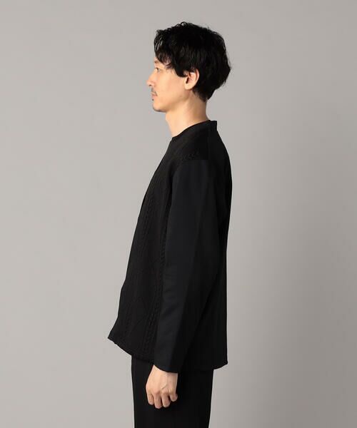 COMME CA MEN / コムサ・メン カーディガン・ボレロ | ケーブルコンビ ハッピカーディガン | 詳細7