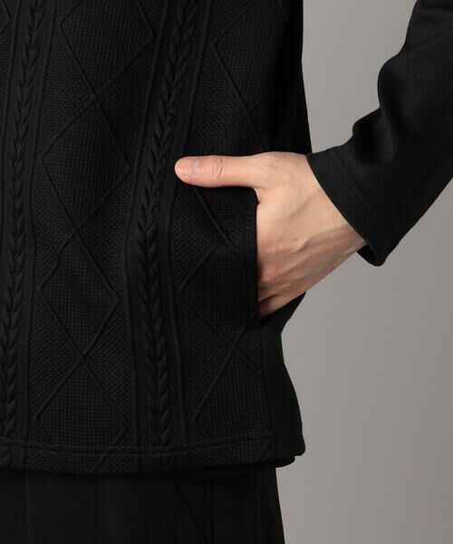 COMME CA MEN / コムサ・メン カーディガン・ボレロ | ケーブルコンビ ハッピカーディガン | 詳細11