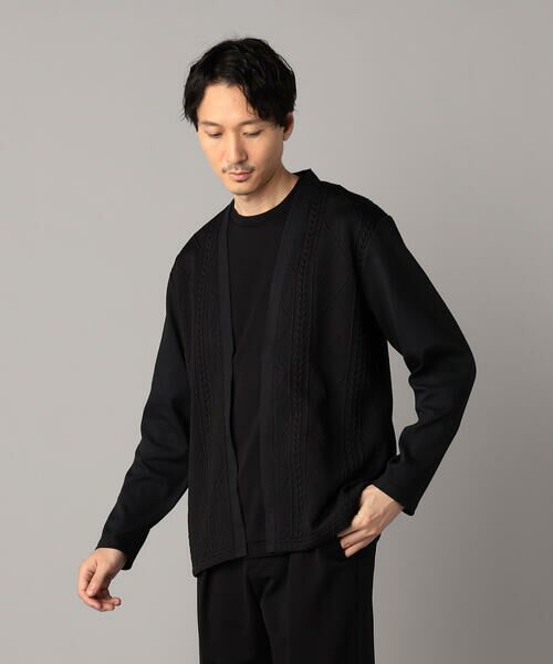 COMME CA MEN / コムサ・メン カーディガン・ボレロ | ケーブルコンビ ハッピカーディガン | 詳細3