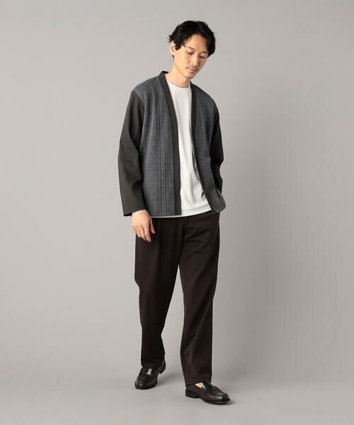 COMME CA MEN / コムサ・メン カーディガン・ボレロ | ケーブルコンビ ハッピカーディガン | 詳細14