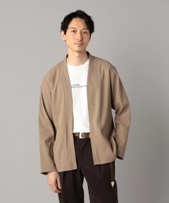 COMME CA MEN / コムサ・メン カーディガン・ボレロ | 花柄使い ハッピカーディガン