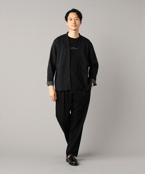 COMME CA MEN / コムサ・メン カーディガン・ボレロ | 花柄使い ハッピカーディガン | 詳細1