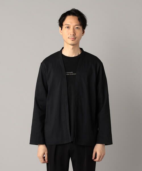 COMME CA MEN / コムサ・メン カーディガン・ボレロ | 花柄使い ハッピカーディガン | 詳細7