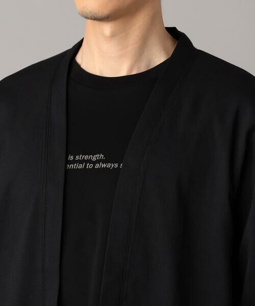 COMME CA MEN / コムサ・メン カーディガン・ボレロ | 花柄使い ハッピカーディガン | 詳細10