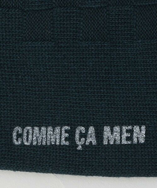 COMME CA MEN / コムサ・メン ソックス | 市松 クルーソックス | 詳細7