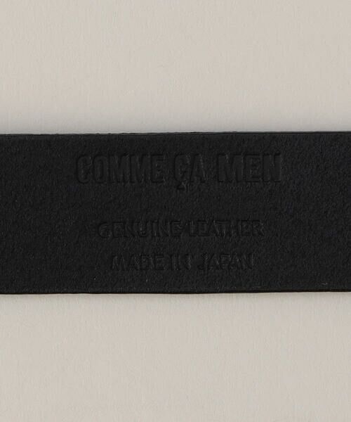COMME CA MEN / コムサ・メン ベルト・サスペンダー | レザーロングベルト | 詳細3