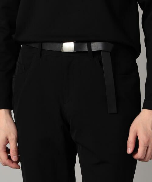 COMME CA MEN / コムサ・メン ベルト・サスペンダー | レザーロングベルト | 詳細4