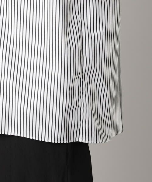 COMME CA MEN / コムサ・メン ブルゾン | ストライプシャツ ブルゾン | 詳細12