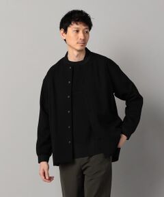 COMME CA MEN / コムサ・メン ブルゾン | ストレッチツイルシャツ ブルゾン