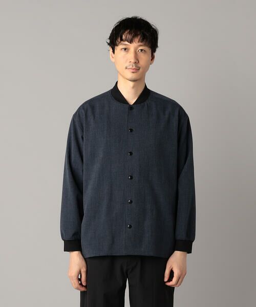 ストレッチツイルシャツ ブルゾン （ブルゾン）｜COMME CA MEN