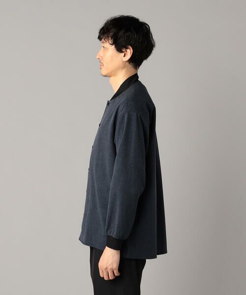 COMME CA MEN / コムサ・メン ブルゾン | ストレッチツイルシャツ ブルゾン | 詳細12